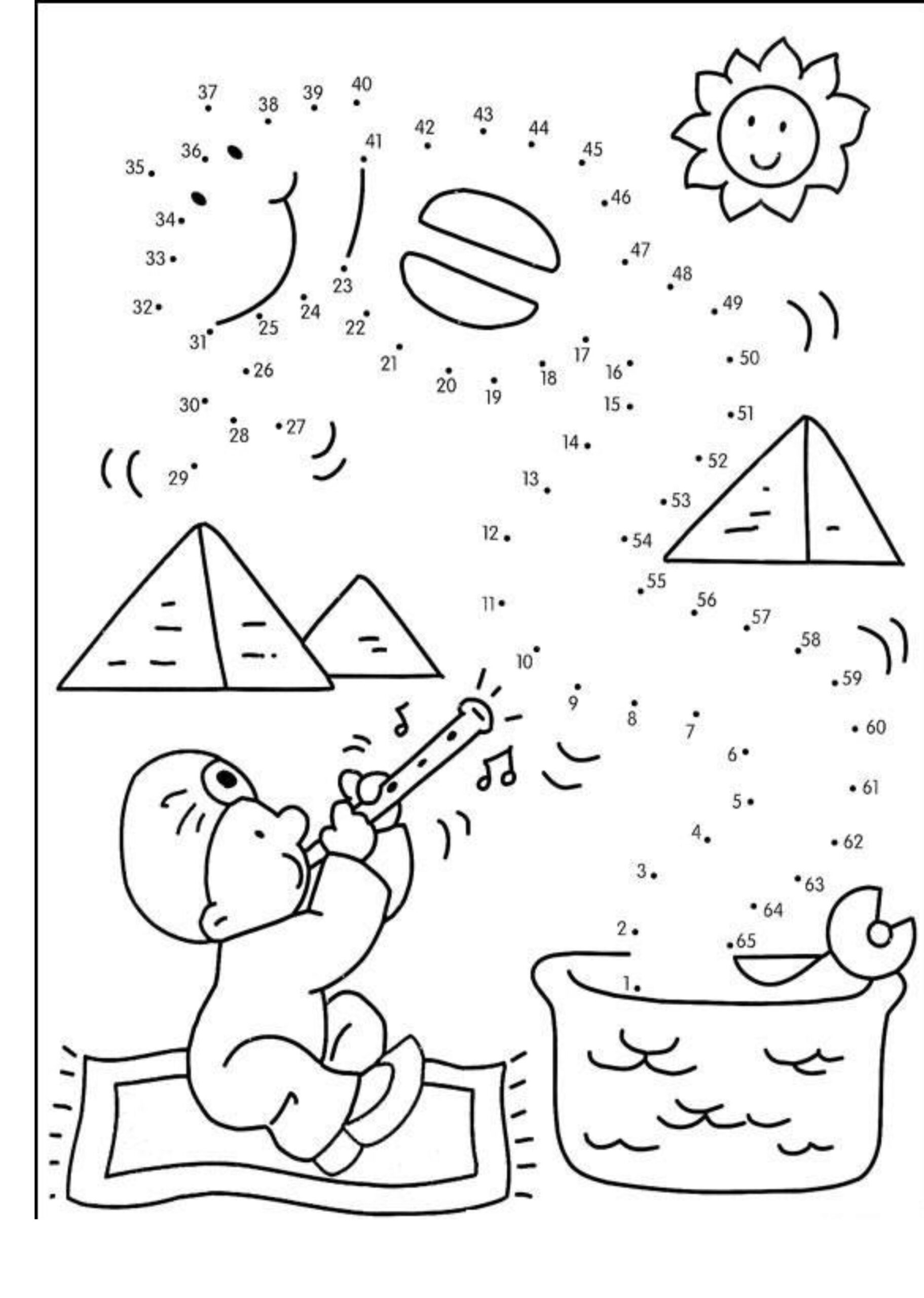 儿童数字连线图1 100 1 102 Astar Academy